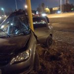 Móvil de LVDiez- incidente vial en Acceso Sur casi Araoz