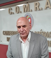 Dr. José Lodovico Palma- Pte Fed. Círculo Médico e integrante de la Confederación médica de la Rep. Argentina