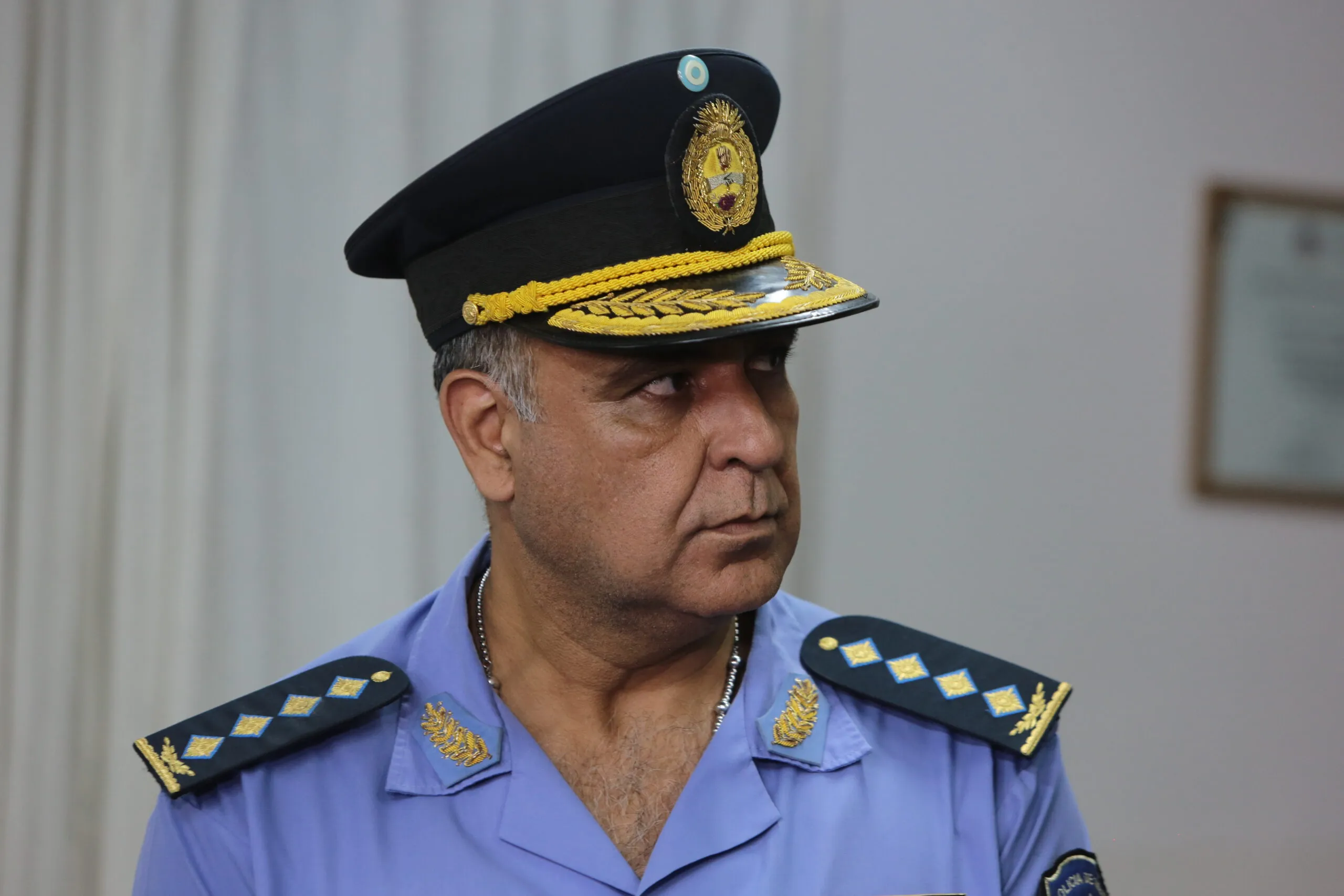 Móvil de LVDiez- Crio. Marcelo Calipo, Jefe de Policía  “Sigue en vigencia la RTO”