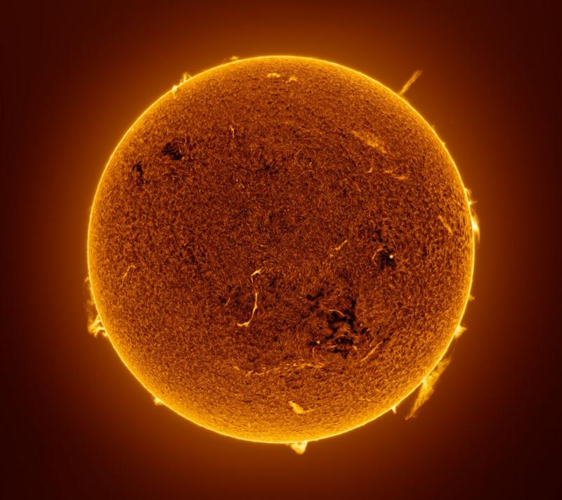 Eduardo Schaberger- astrofotografo aficionado de Santa Fe- sus impresionantes imágenes detalladas del Sol