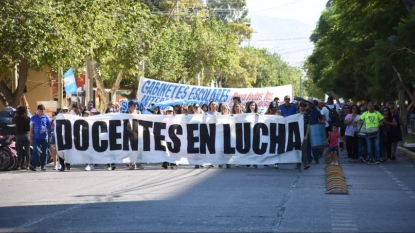 Sergio Manrique- Periodista de San Juan – Paro y marcha de docentes